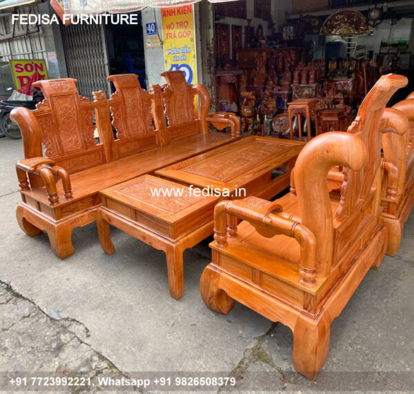 Wooden Sofa Set Wooden Royal Wooden Sofa Set No-6031 Second Hand Wooden Sofa Set