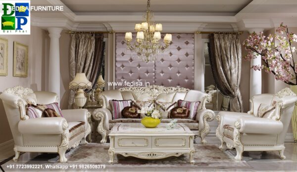 Wooden Sofa Set Wooden Seat Of Sofa No-6109 Royal Wooden Sofa Set