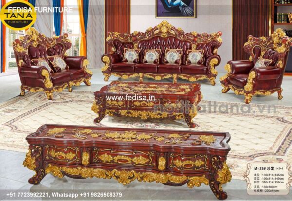 Wooden Sofa Set Wooden 7 Seater 2 Seater Sofa Set No-6128 24 Seater Wooden Sofa Set