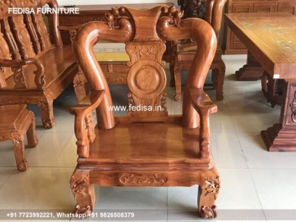 Wooden Sofa Set Wooden Coffee Color Sofa Set No-6146 Wooden Sofa Cushion Set