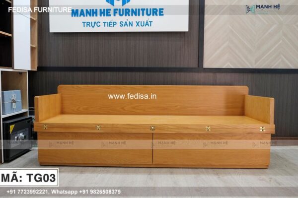 Wooden Sofa Set Wooden L Shaped Sofa Recliner No-6167 Best Wooden Sofa