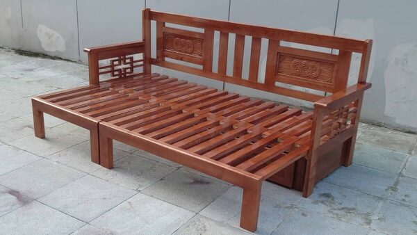 Wooden Sofa Set Wooden Sarung Sofa Set No-6175 Wooden Sofa 5 Seater