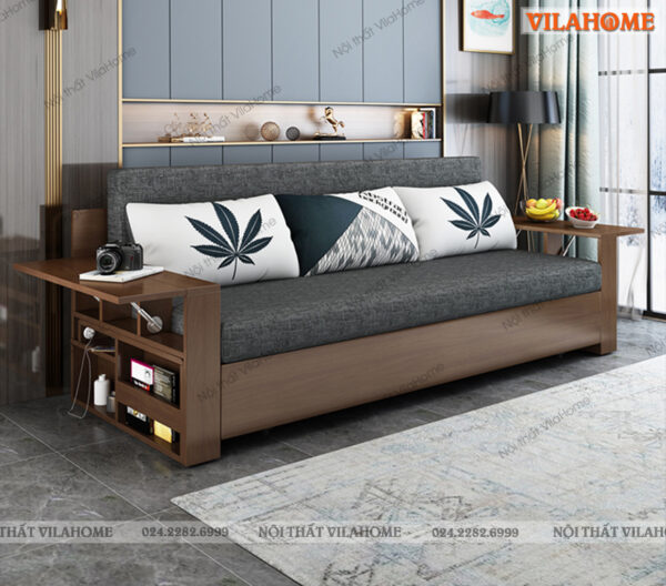 Wooden Sofa Set Wooden 2pc Living Room Set No-6191 Luxury Wooden Sofa Set