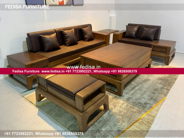Wooden Sofa Set Wooden Seti Sofa Set No-6273 Urban Ladder Wooden Sofa