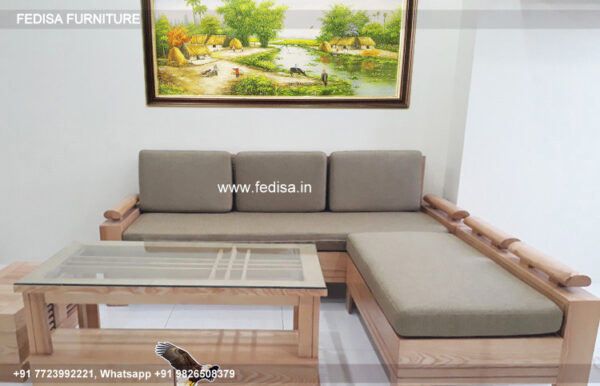 Wooden Sofa Set Wooden Amazon L Shaped Sofa No-6278 Wooden Corner Sofa Set