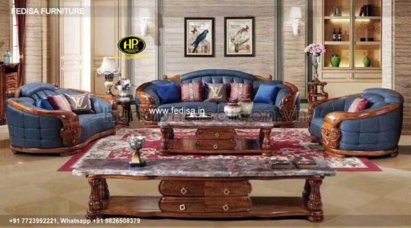 Wooden Sofa Set Wooden Decor Sofa Set No-6308 Wooden Sofa Frame Manufacturers