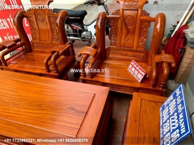 Wooden Sofa Set Wooden Double Sofa Chair No-6312 Wooden Setty Set