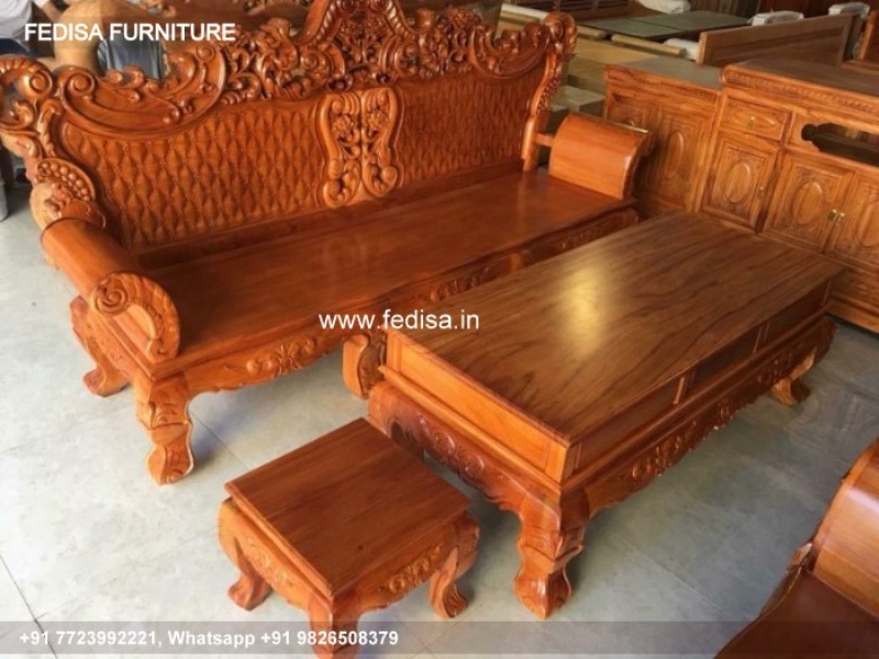 Wooden Sofa Set Wooden 9 Seater Sofa Under 15000 No-6368 Godrej Wooden Sofa