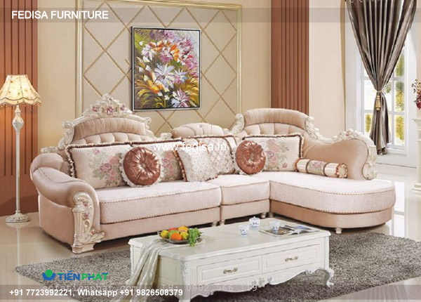 Wooden Sofa Set Wooden L Shape Sofa Set Online No-6375 Wooden Sofa Set Price Below 20022