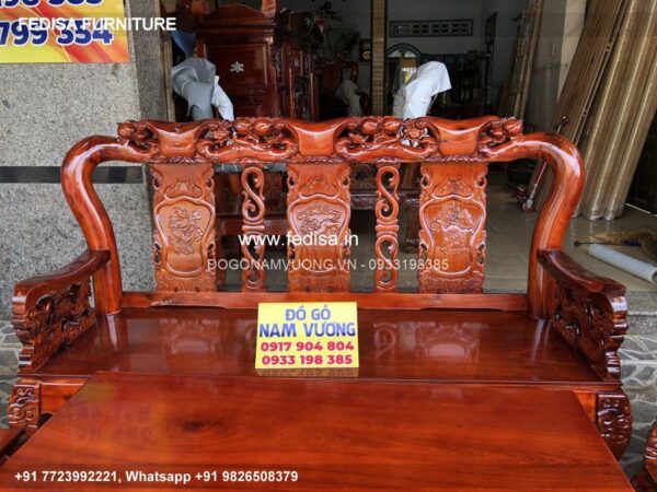 Wooden Sofa Set Wooden Pida Set Sofa No-6395 26 Seater Wooden Sofa