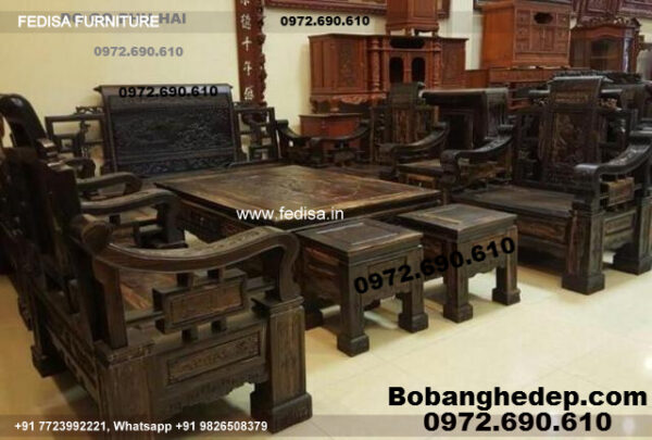 Wooden Sofa Set Wooden Second Hand Sofa Set No-6491 Cushion For Wooden Sofa Set