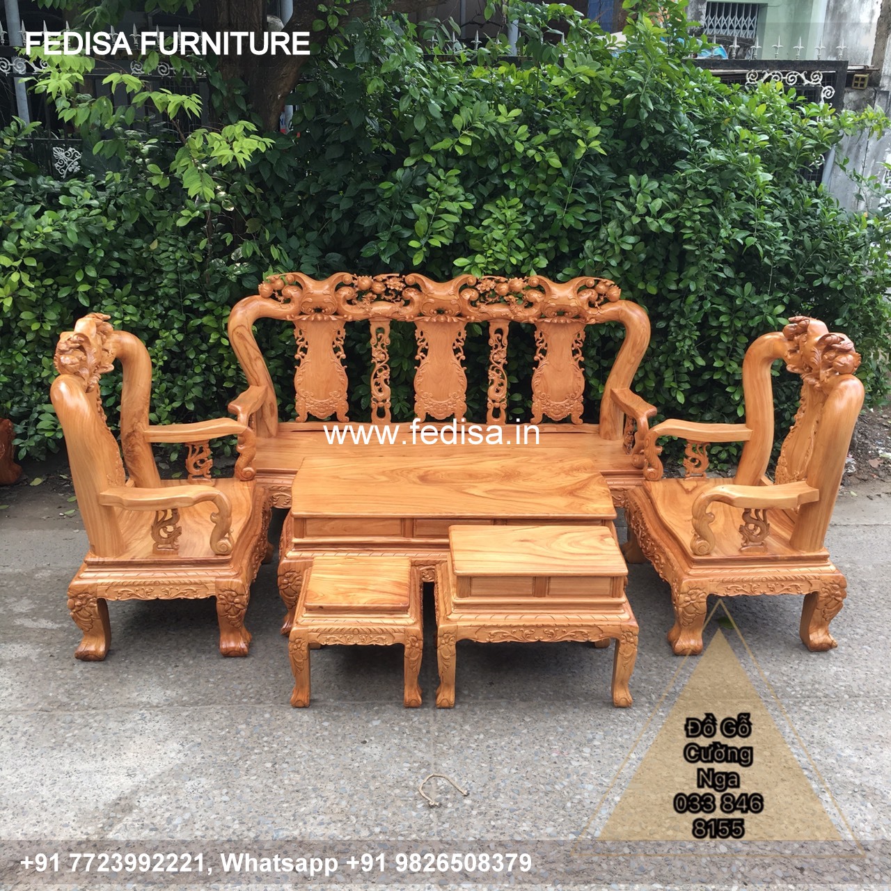 Wooden Sofa Set Wooden Chesterfield Sofa Set No-6505 Luxury Wooden Sofa Set