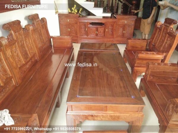 Wooden Sofa Set Wooden Black Living Room Set No-6509 Wooden Sofa Cushion Set Price