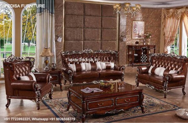 Wooden Sofa Set Wooden L Shaped Sleeper Sofa No-6556 Cushion For Wooden Sofa Set