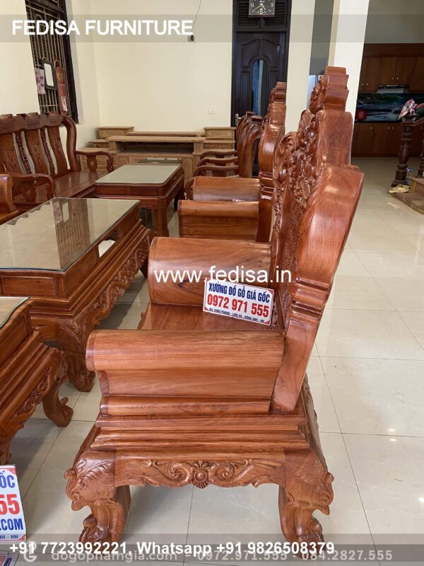 Wooden Sofa Set Wooden Modern Sofa Sectional No-6583 Wooden Settee