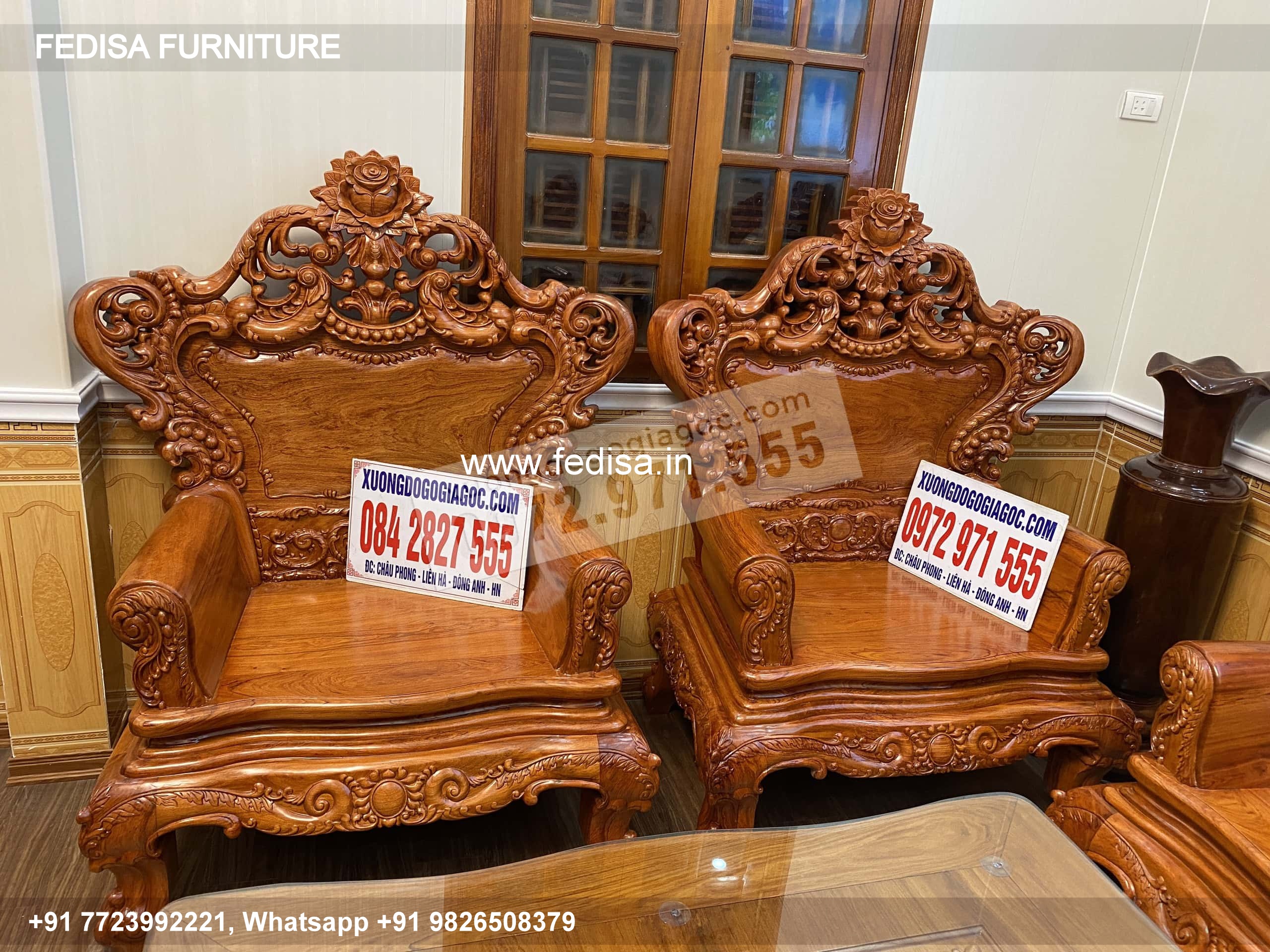 Wooden Sofa Set Wooden Cream Sofa Set No-6605 Second Hand Wooden Sofa Set