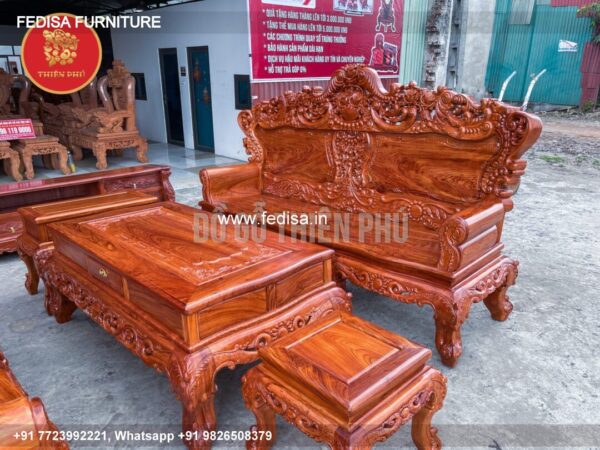 Wooden Sofa Set Wooden Green Sofa Set No-6608 Wooden Sofa Set Under 10007
