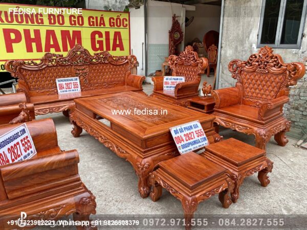 Wooden Sofa Set Wooden Kurlon Sofa Set No-6625 Wooden Frame Sofa Set