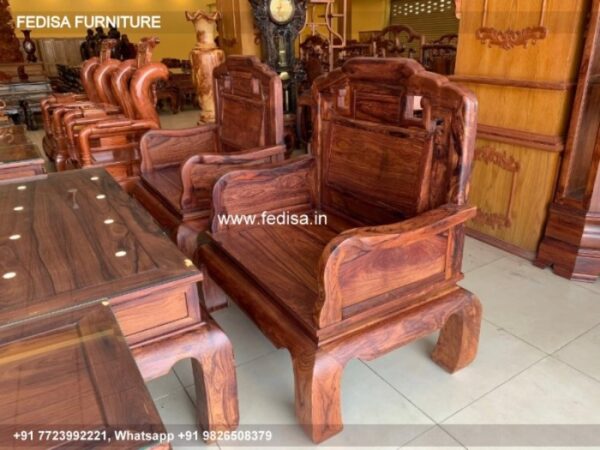 Wooden Sofa Set Wooden Black Leather Living Room Set No-6656 L Shape Sofa Set Wooden