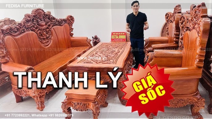 Wooden Sofa Set Wooden Genuine Leather Living Room Sets No-6670 Second Hand Wooden Sofa Set