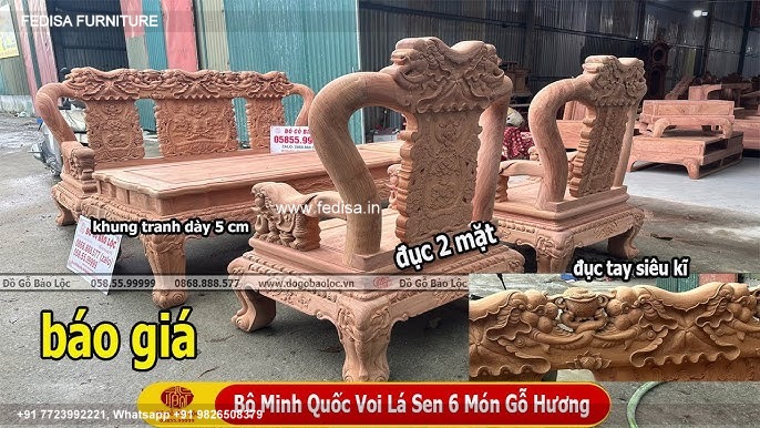 Wooden Sofa Set Wooden L Shaped Sectional Sofa No-6733 Wooden Street Sofa Set