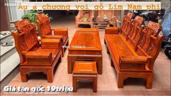 Wooden Sofa Set Wooden Urban Ladder Wooden Sofa No-6742 Simple Sofa Set Wooden