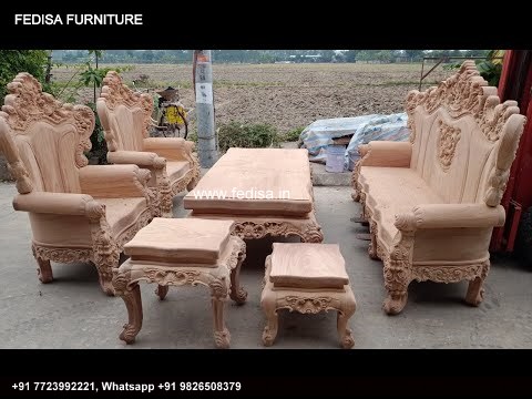 Wooden Sofa Set Wooden L Shape Sofa Set Wooden No-6767 15 Seater Wooden Sofa Set