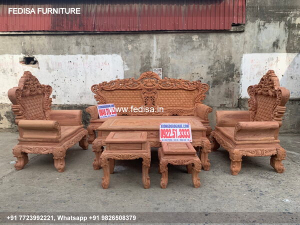 Wooden Sofa Set Wooden Old Sofa Set For Sale No-6816 Cushion For Wooden Sofa Set