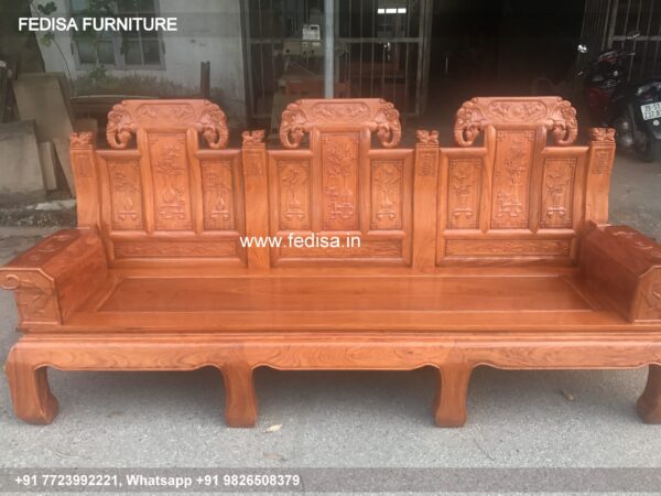 Wooden Sofa Set Wooden Sofa And Table Set No-6934 Wooden Royal Sofa Set