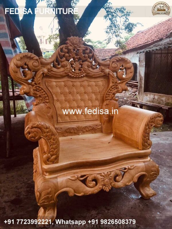 Wooden Sofa Set Wooden Mini L Shaped Couch No-6977 Urban Ladder Wooden Sofa