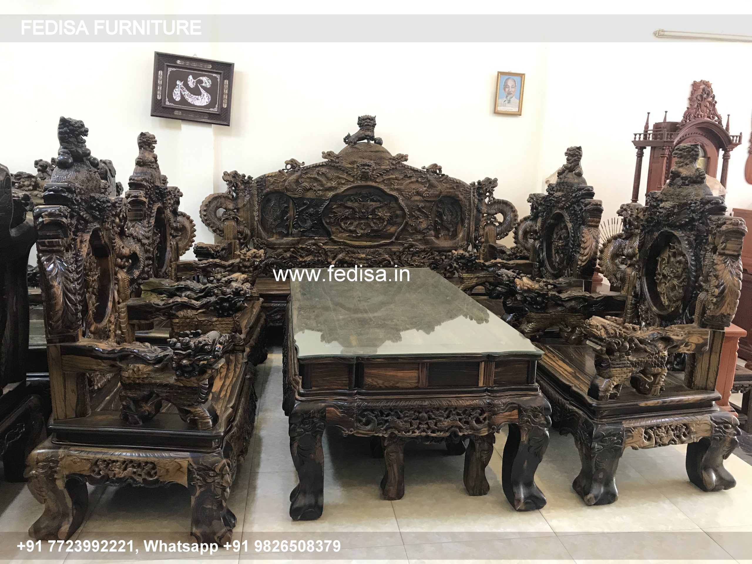 Wooden Sofa Set Wooden Sofa Set 5 Seater Price No-7003 Antique Wooden Sofa Set