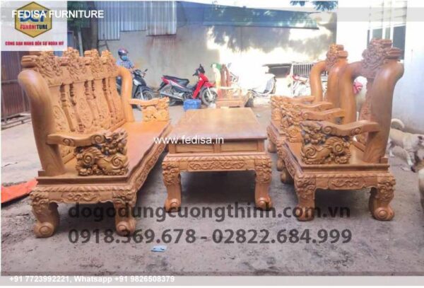 Wooden Sofa Set Best Wooden Wooden Sofa No-7187 Wooden Carved Sofa Set