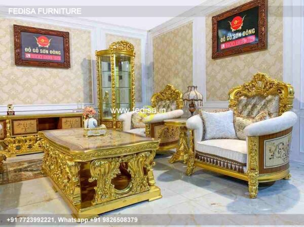 Wooden Sofa Set Wooden Mudda Sofa Set No-7350 Luxury Wooden Sofa Set