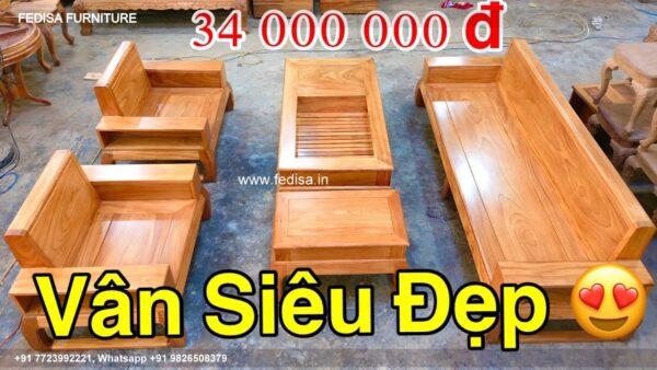 Wooden Sofa Set Wooden Center Table For L Shape Sofa No-7424 23 Seater Wooden Sofa