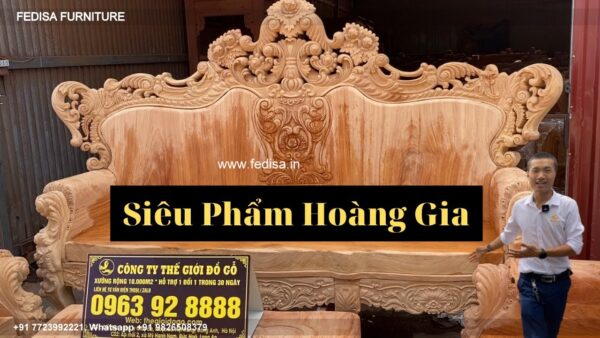 Wooden Sofa Set Wooden Pure Sagwan Sofa No-7428 Wooden Settee