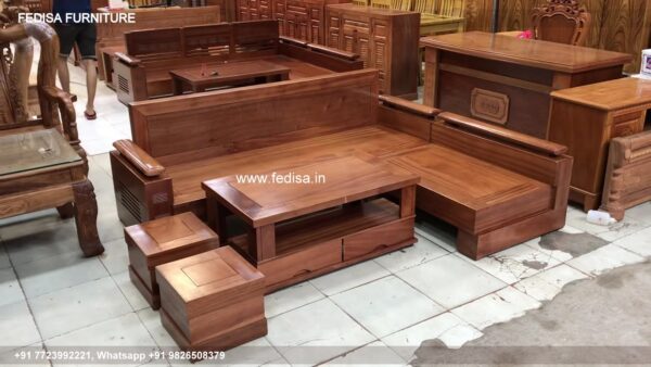 Wooden Sofa Set Wooden Sofa Ki Price No-7436 L Shape Sofa Set Wooden