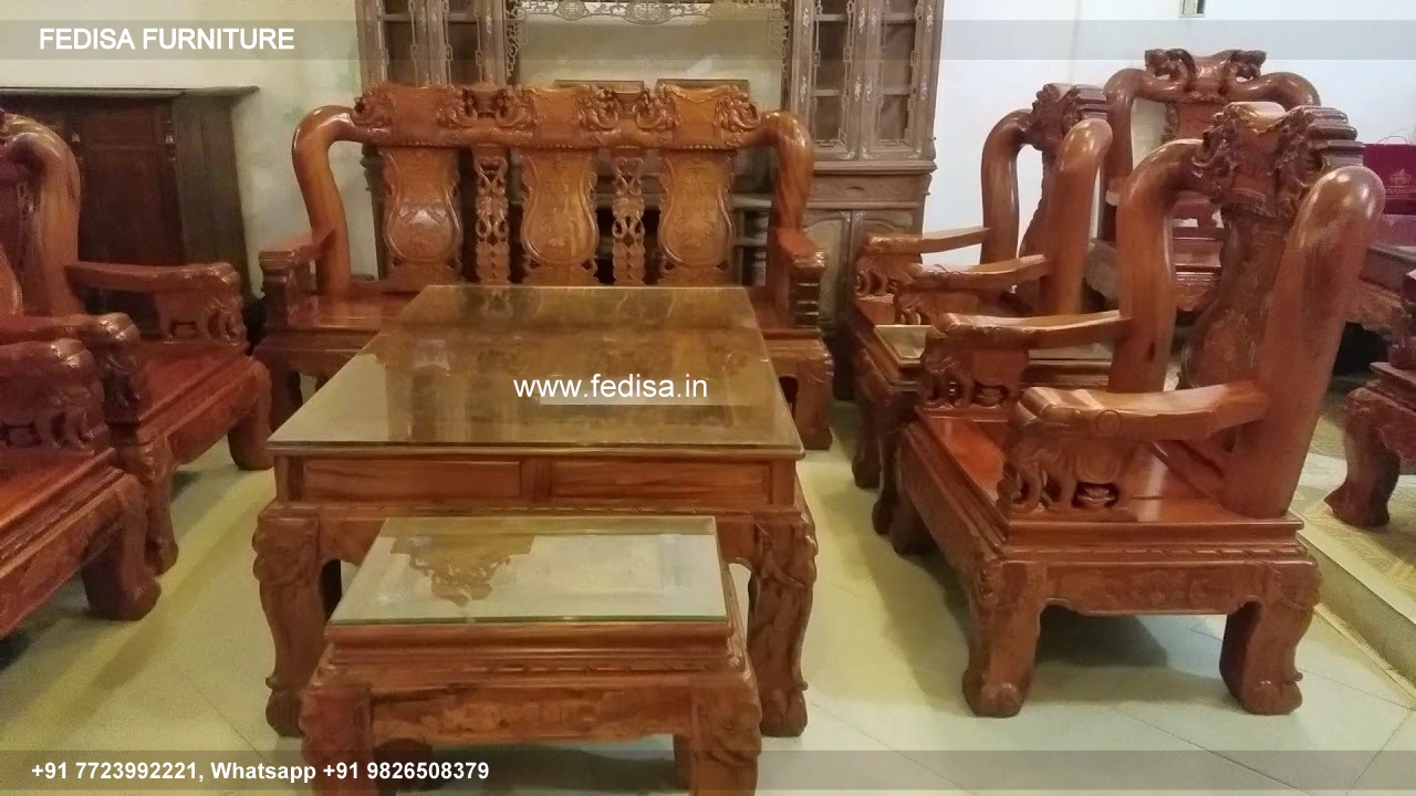 Wooden Sofa Set Wooden Velvet L Shaped Sectional No-7539 Black Wooden Sofa Set