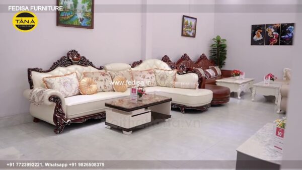 Wooden Sofa Set Wooden Sofa Set With Table Price No-7618 Wooden Corner Sofa