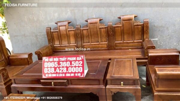 Wooden Sofa Set Wooden Corner Sofa Set No-7751 Wooden Corner Sofa Set