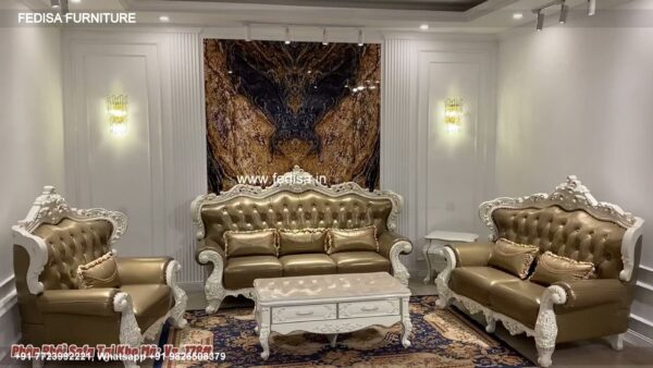 Wooden Sofa Set Wooden L Type Sofa No-7761 Wooden Carved Sofa Set