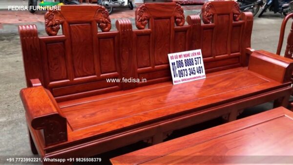 Wooden Sofa Set Wooden Couch Sets For Sale No-7806 L Shape Wooden Sofa