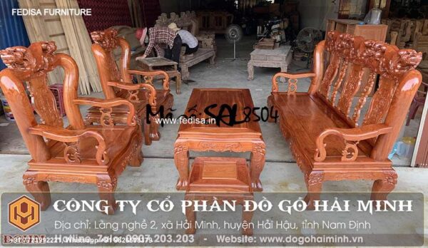 Wooden Sofa Set Wooden 4 Seater Sofa No-7839 Latest Wooden Sofa