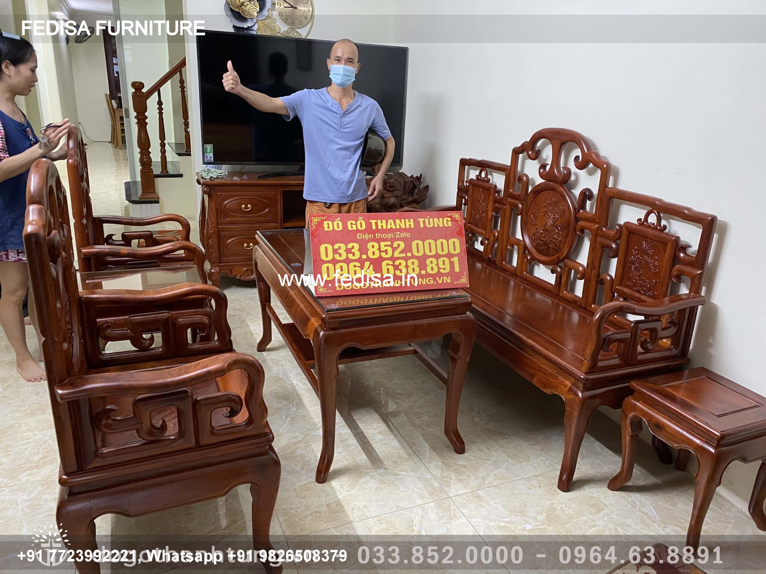 Wooden Sofa Set Wooden Sofa Set With Table No-7862 Maharaja Sofa Wooden