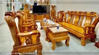 Wooden Sofa Set Wooden 8th Hand Sofa Set No-7915 Wooden Setty Set