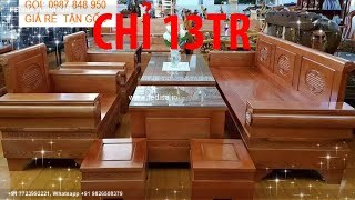 Wooden Sofa Set Wooden Setty Set No-7916 Royal Oak Wooden Sofa Set