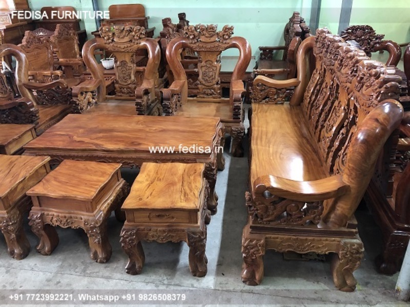 Wooden Sofa Set Wooden Sectional Sofa Set No-7924 ??luxury Wooden Sofa Set