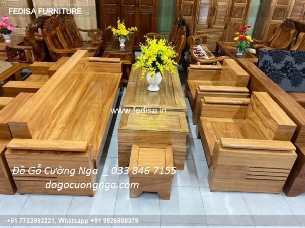 Wooden Sofa Set Wooden Leather Recliner Sofa Sets Sale No-8024 Second Hand Wooden Sofa Set