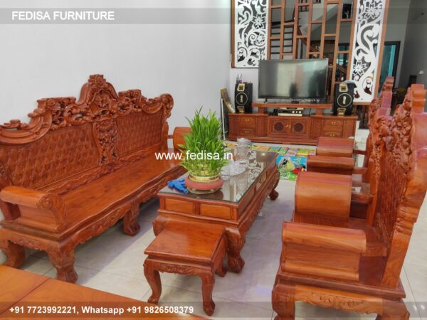 Wooden Sofa Set Wooden Maroon Sofa Set No-8100 Flipkart Wooden Sofa Set