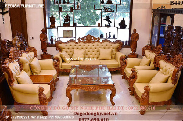 Wooden Sofa Set Wooden 8 Seater Sofa Under 10000 No-8129 Wooden Sofa Set Online