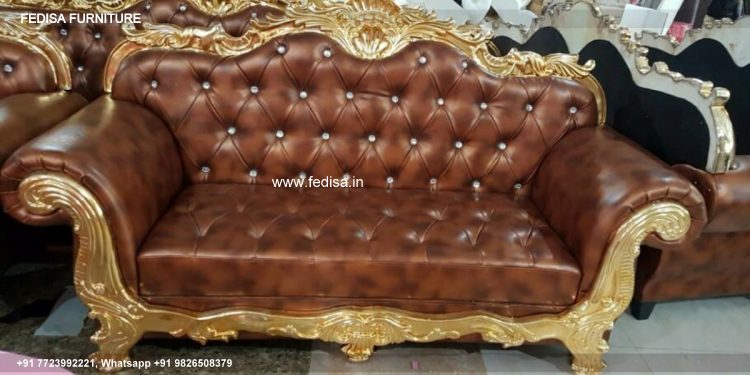 Wooden Sofa Set Wooden Three Seater Sofa Set No-8169 Wooden Sofa Set Near Me